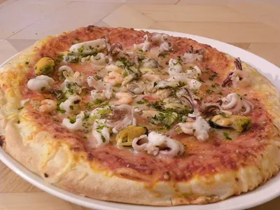 Pizza Meeresfrüchte