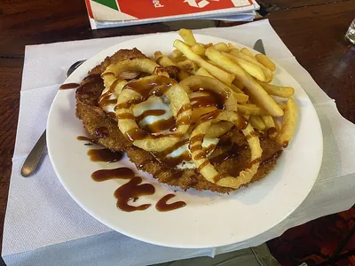 Schnitzel Zwiebel